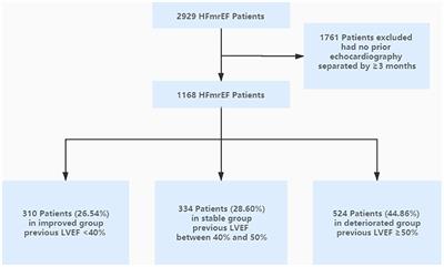 Heart Failure With Midrange Ejection Fraction: Prior Left Ventricular Ejection Fraction and Prognosis